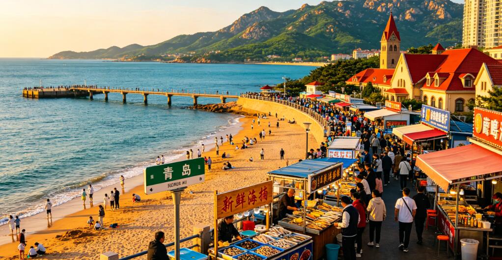 青岛海滨行，山海相拥的浪漫与烟火